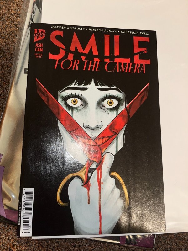 Smile for the Camera, A Quiet Place Storm Warning 1, Ashcan NYCC Promo Variant