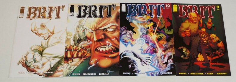 Brit #1-12 VF/NM complete series - robert kirkman's invincible & wolf-man set