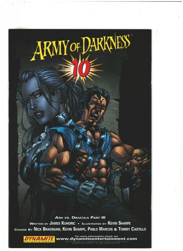 Army of Darkness #9 VF/NM 9.0 Dynamite Comics 2006   
