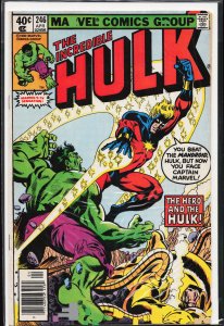 The Incredible Hulk #246 (1980) Hulk