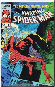 The Official Marvel Index to the Amazing Spider-Man #1 (1985) Spider-Man