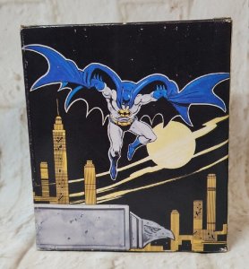 1989 Batman Alarm Clock In Original Box DC Comics Adam West For Parts