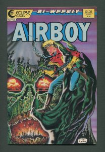 Airboy #18  /  7.5 VFN-  / March 1987