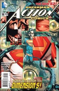 Action Comics (2011) 18-A Rags Morales Standard Cover VF/NM