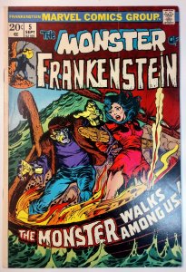 The Frankenstein Monster #5 (7.0, 1973)