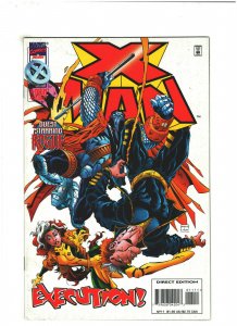 X-Man #11 FN/VF 7.0 Marvel Comics 1996 vs. X-Cutioner, Rogue app.
