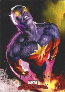 2008 Marvel Masterpieces #9 Captain Marvel