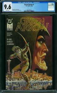 Green Arrow #1 (1988) CGC 9.6 NM+