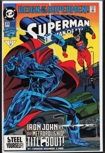 Superman: The Man of Steel #23 (1993) Steel