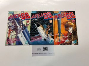 3 Area 88 Viz Comics Books # 11 12 13 64 JW1