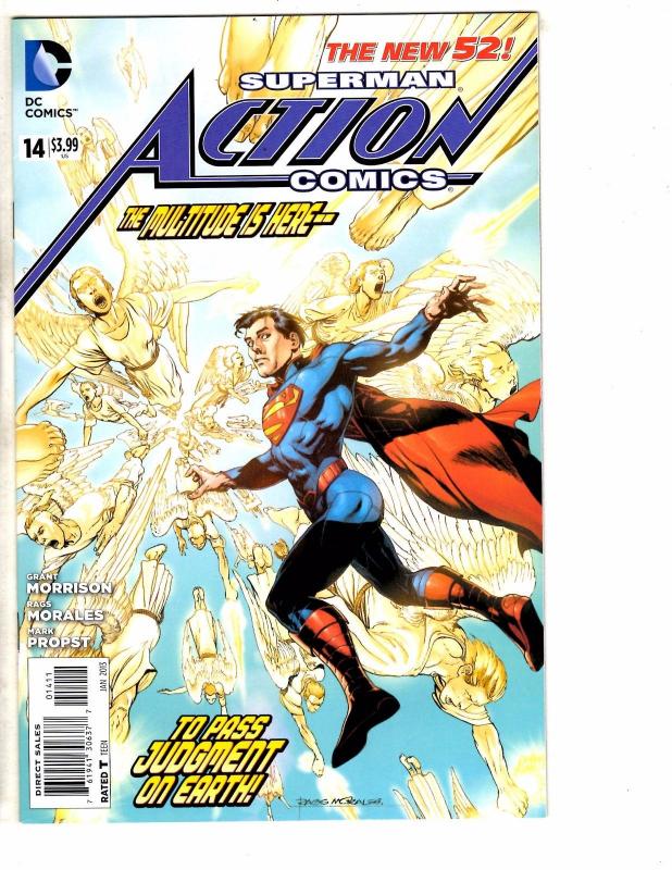 8 Action Comics Feat. Superman DC Comic Books NEW 52 # 7 8 9 10 11 12 13 14 RC2