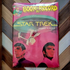 STAR TREK Book & Record SET #PR-25 SEALED (w/ RECORD) Power Records 1979