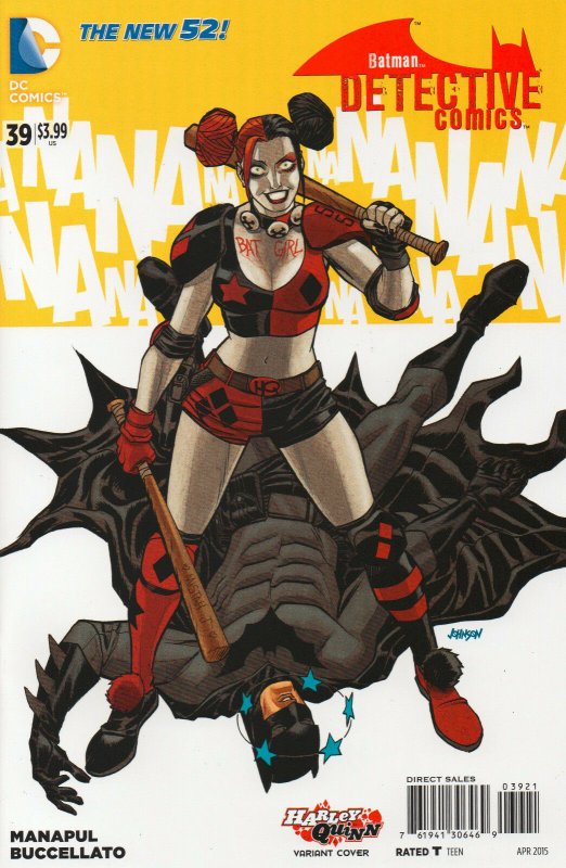 Detective Comics #39 - Harley Quinn Variant Cover - (High Grade) 2015