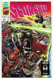 Spawn Scorched #3 Cover B McFarlane X-Men Homage Variant Image Comics 2022 NM 