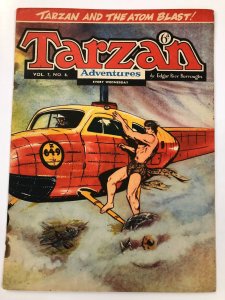 TARZAN ADVENTURES V 7#6  (1957)black & white daily strip reprints FINE  Rubimor