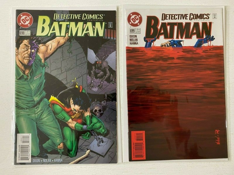 Detective Comics lot 50 different from #650-699 8.0 VF (1992-96)