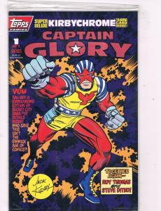 Captain Glory #1 NM/M Topps Comics Kirbychrome Sealed Bag Comic Book DE47 AD33