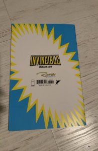 INVINCIBLE #8 (2022) - GRADE NM - RYAN OTTLEY SILVER FOIL SDCC VIRGIN VARIANT!