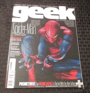 2012 GEEK Magazine v.1 #1 Spider-Man Swings Again NM
