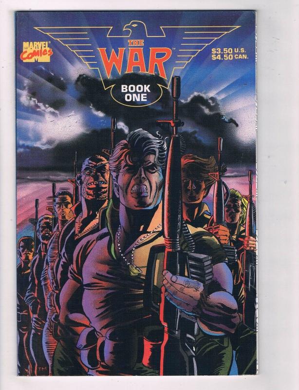 The War #1 VF TPB Marvel Comics Book One Comic Book 1989-1990 DE39 AD12