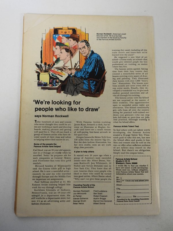 The Silver Surfer #3 (1968) GD+ Condition 1 interior wrap detached