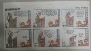 (52) Doonesbury Sundays by GB Trudeau from 1-12,1986 Size: 7.5 x 13 inches