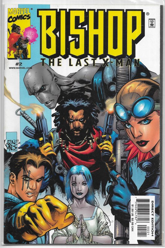 Bishop: The Last X-Man   # 2 A VF Joseph Harris/Jeanty, cover: Yu