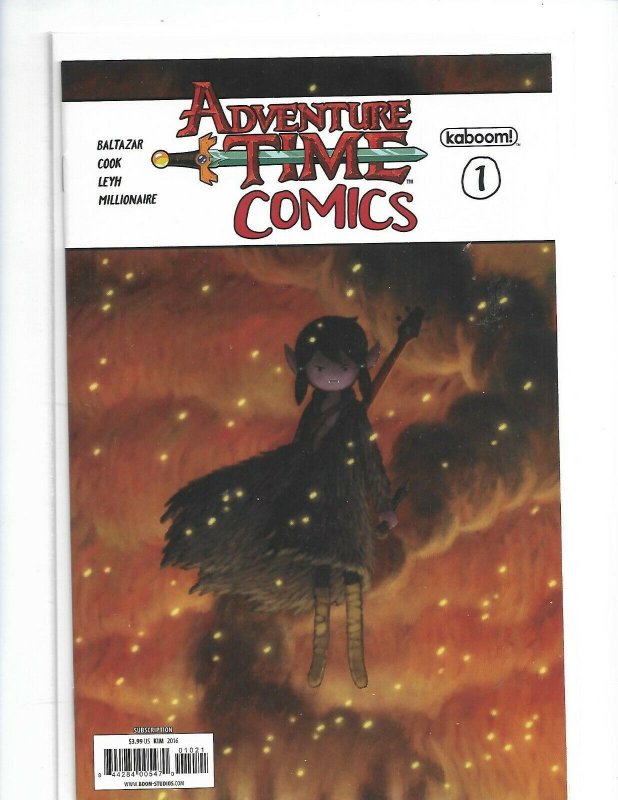Adventure Time Comics #1 -  Subscription Variant - NM 2016 Kaboom!  nw125