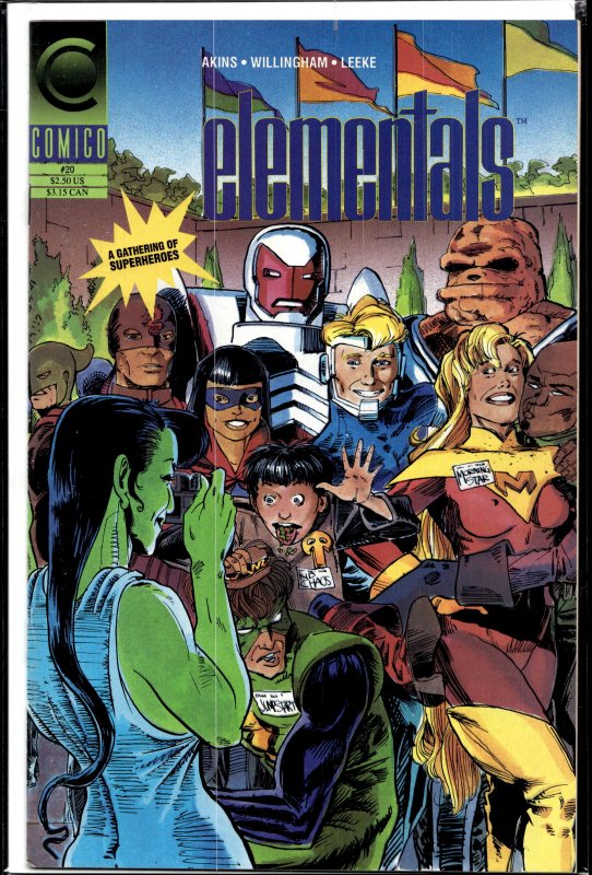 Elementals #20 (1991) Elementals