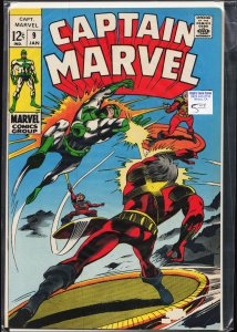Captain Marvel #9 (1969) Captain Marvel