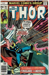 Thor #267 (1966 v1) Len Wein Walt Simonson Loki VF-