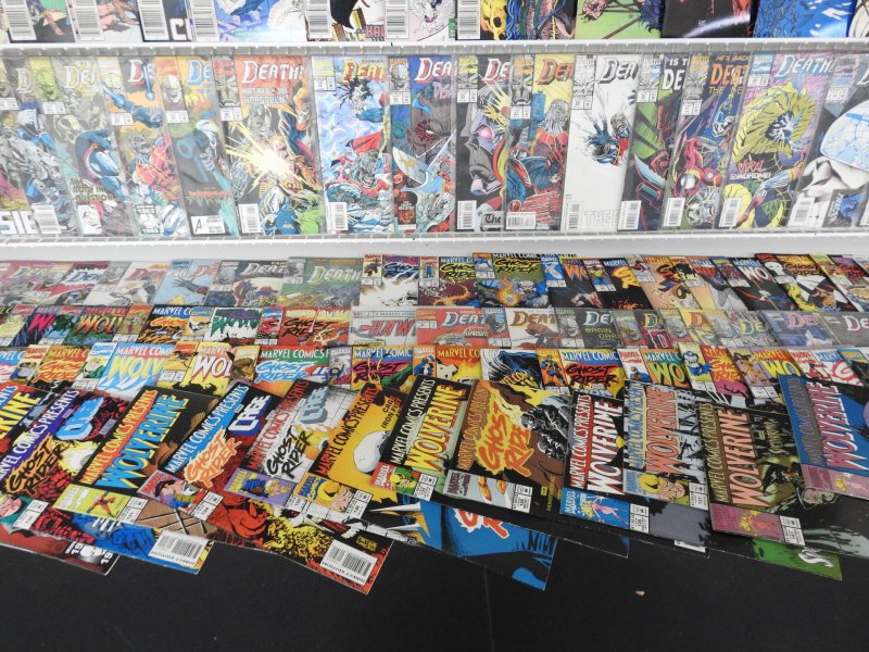 Huge Lot 190+ Comics W/ Marvel Comics Presents, Deathlok, Dazzler, +More! Avg FN