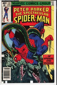 The Spectacular Spider-Man #33 (1979) Spider-Man