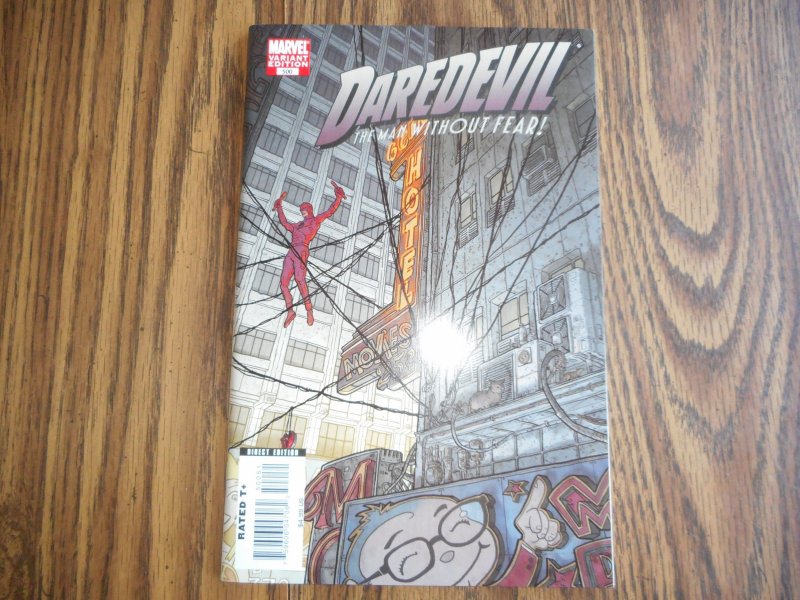 DAREDEVIL # 500 GEOFF DARROW VARIANT COVER VERY HIGH GRADE BEAUTIE 9.6/9.8