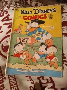 ? Walt Disney Comics & Stories # 104 1949 SCARCE Golden Age Carl Barks ?