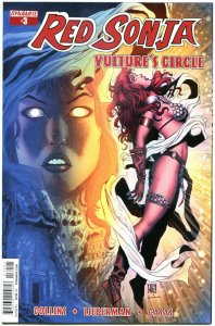 RED SONJA Vulture's Circle #3 B, NM-, She-Devil, Geovani, 2015,more RS in store