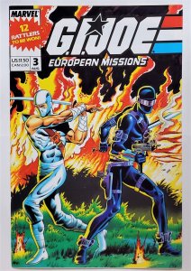 G.I. Joe European Missions #3 (Aug 1988, Marvel) 8.0 VF  