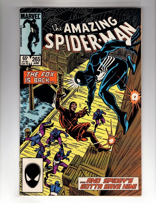Marvel The Amazing Spider-Man #265 (1985) 1st App Silver Sable! / ID#675