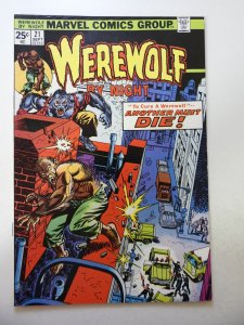 Werewolf by Night #21 (1974) VF Condition MVS Intact