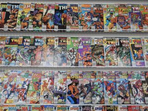 Huge Lot 180+ Comics W/ Thing, Two-in-One, Hulk, Daredevil+ Avg Fine+ Condition!