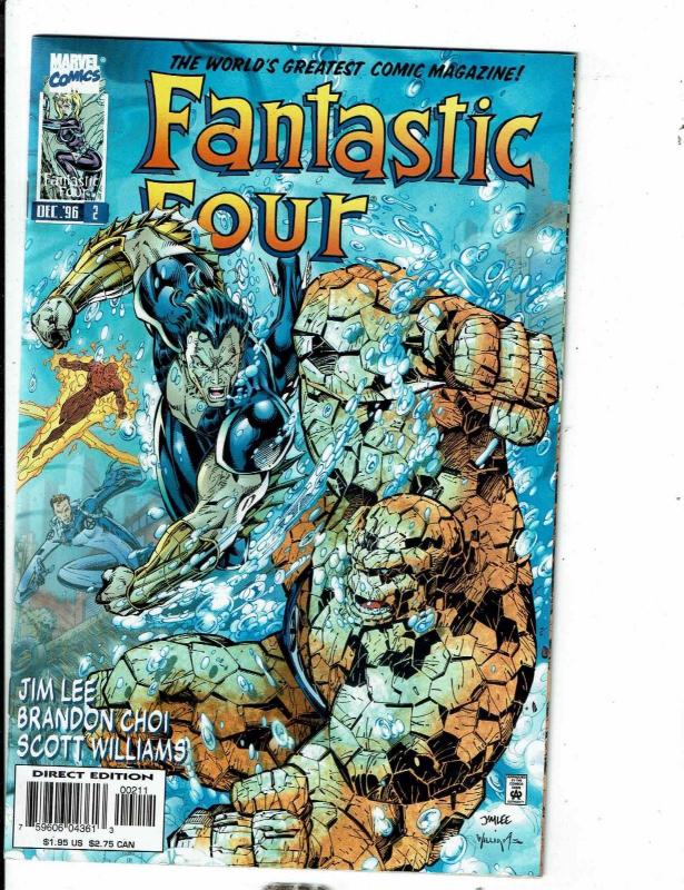 Lot Of 12 Fantastic Four Marvel Comic Books # 1 2 3 4 5 6 7 8 10 11 12 13 JD4