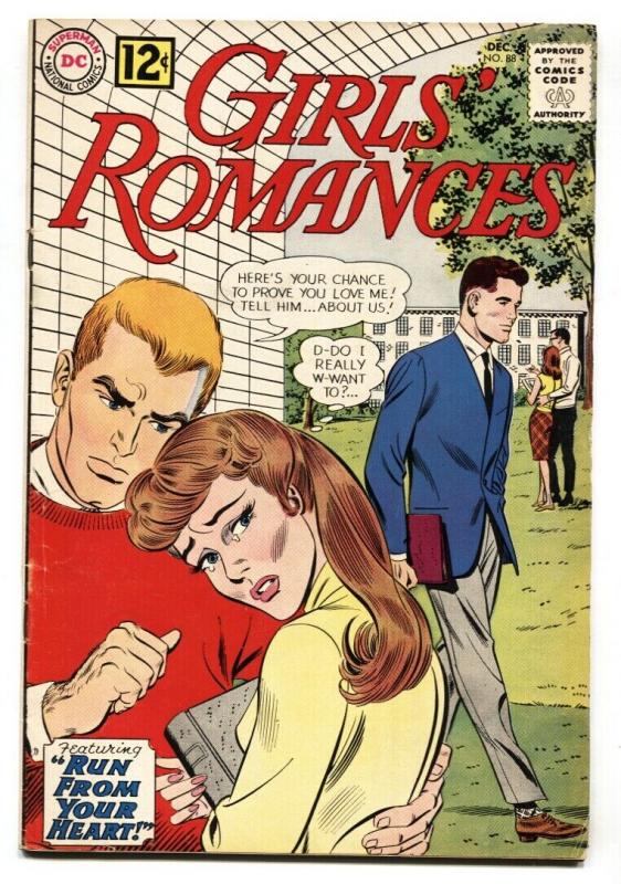 GIRLS' ROMANCES #88 comic book 1962-DC ROMANCE-VG/FN