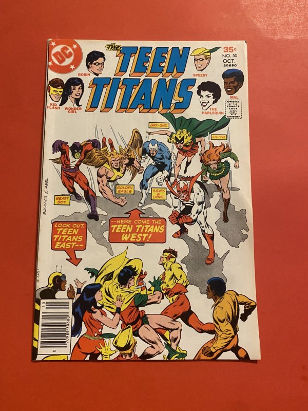 Teen Titans #50 (1977)vs west coast Titans