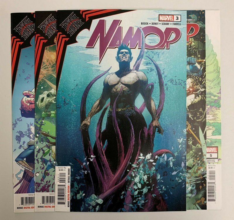 King In Black Namor #1-5 (Marvel 2020) 1 2 3 4 5 Kurt Busiek (9.0) 