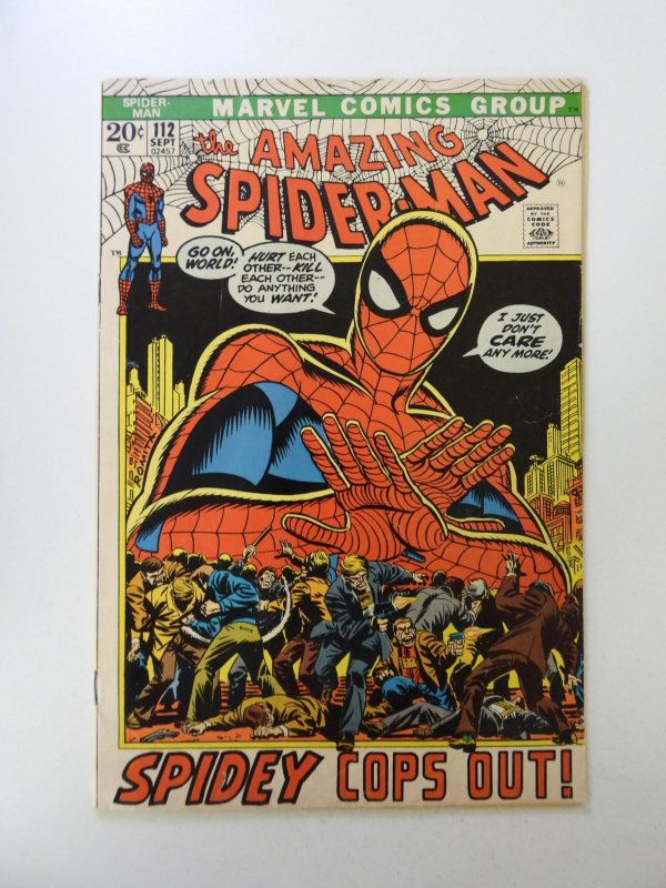 The Amazing Spider-Man #112 (1972) VG condition