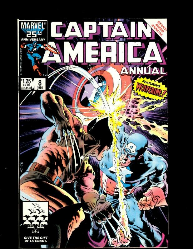 10 Comics Captain America 345 346 Special 1 Annual 5 6 8 Archie 80 +MORE J412