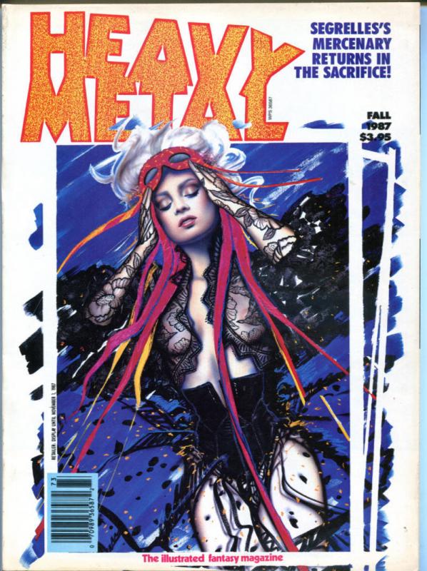 HEAVY METAL Spring Summer Fall Winter 1987, Moebius, Prado, Olivia, all 4 issues