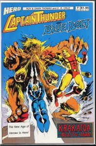 Captain Thunder and Blue Bolt #7 (1988) Blue Bolt