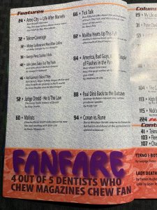 1995 OVERSTREET'S FAN Magazine #4 VG+ 4.5 NO INSERTS Isaac Asimov's I-Bots