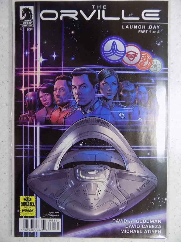 ORVILLE # 1 LAUNCH DAY DARK HORSE